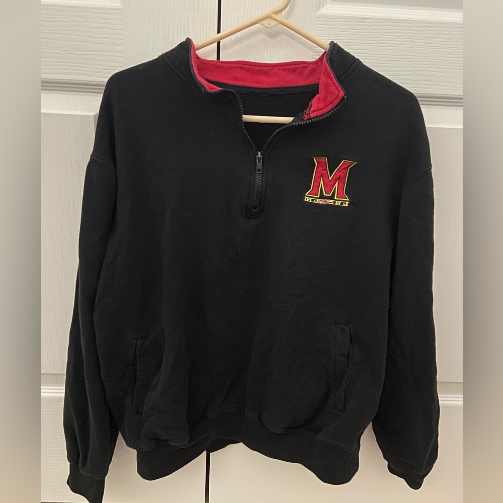 Unisex Maryland quarter zip from the University of Maryland